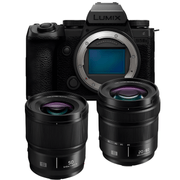 Camera-Panasonic-Lumix-S5-IIX-Mirrorless-6K-Kit-Lentes-50mm-e-20-60mm