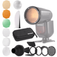 Kit-Difusores-Magnetico-Neewer-CRM2-para-Flash-Cabeca-Redonda-Neewer-e-Godox