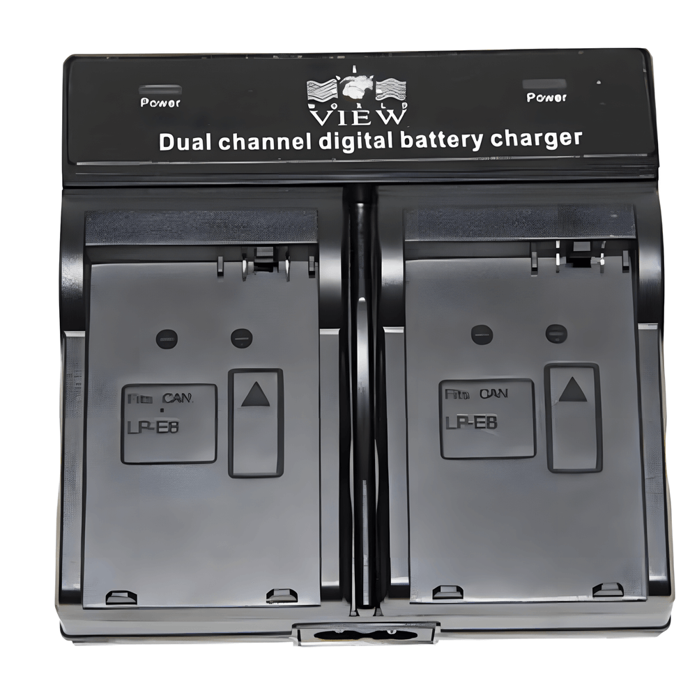 Carregador-LP-E8-Duplo-para-Cameras-Canon Carregador-LP-E8-Duplo-para-Cameras-Canon