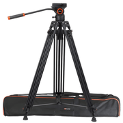 Tripe-Profissional-Triopo-DV-965S-com-Cabeca-Hidraulica-Fluida-para-15kg