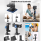 Suporte-de-Tripe-para-Smartphone-PH-28-Universal-360°-Montagem-Sapata-e-Arca-Swiss