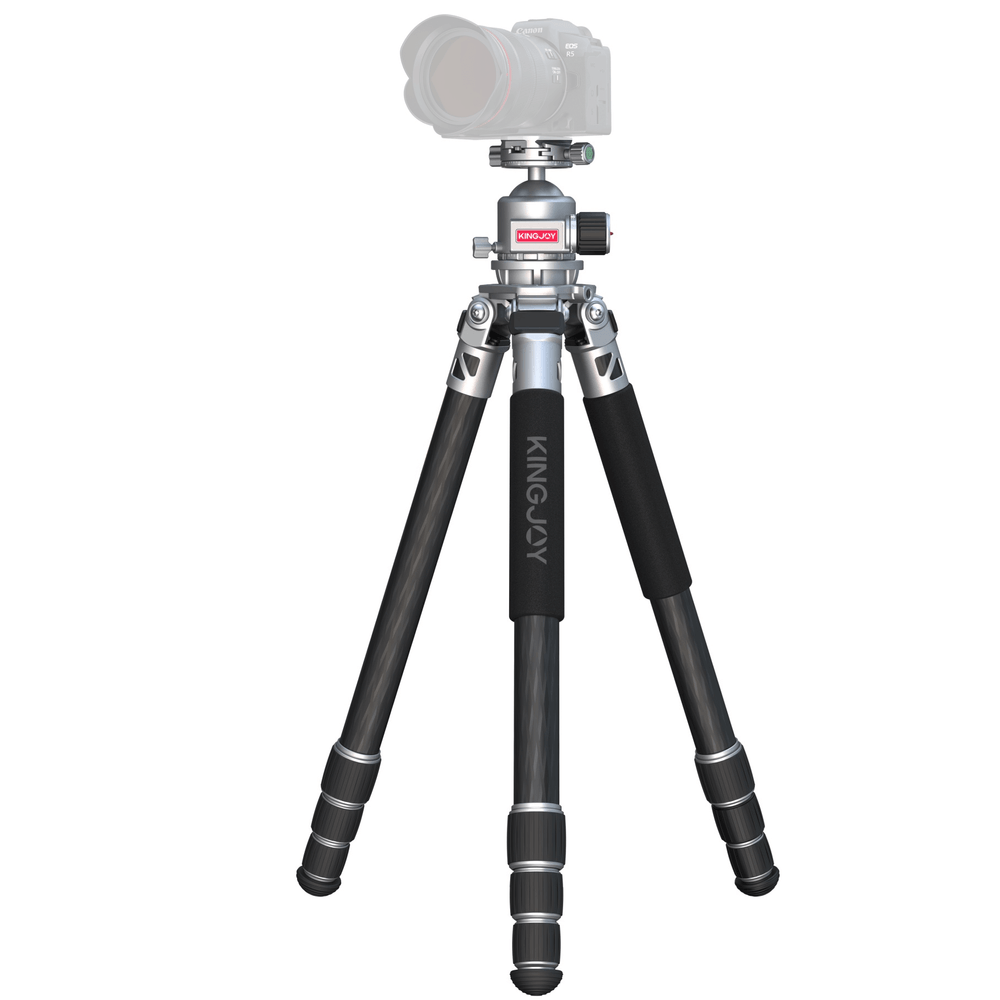 Tripe-Profissional-Kingjoy-C85-Fibra-de-Carbono-com-Cabeca-Ball-T40X-Perfil-Baixo--25kg- Tripe-Profissional-Kingjoy-C85-Fibra-de-Carbono-com-Cabeca-Ball-T40X-Perfil-Baixo--25kg-