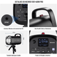 Flash-Estudio-Neewer-S101-400W-PRO-Studio-Monolight-Disparador-Q-e-Montagem-Bowens