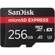 Cartao-MicroSDXC-256GB-SanDisk-MicroSD-Express-880-MB-s-PCIe-3.1-NVMe-UHS-I-U3