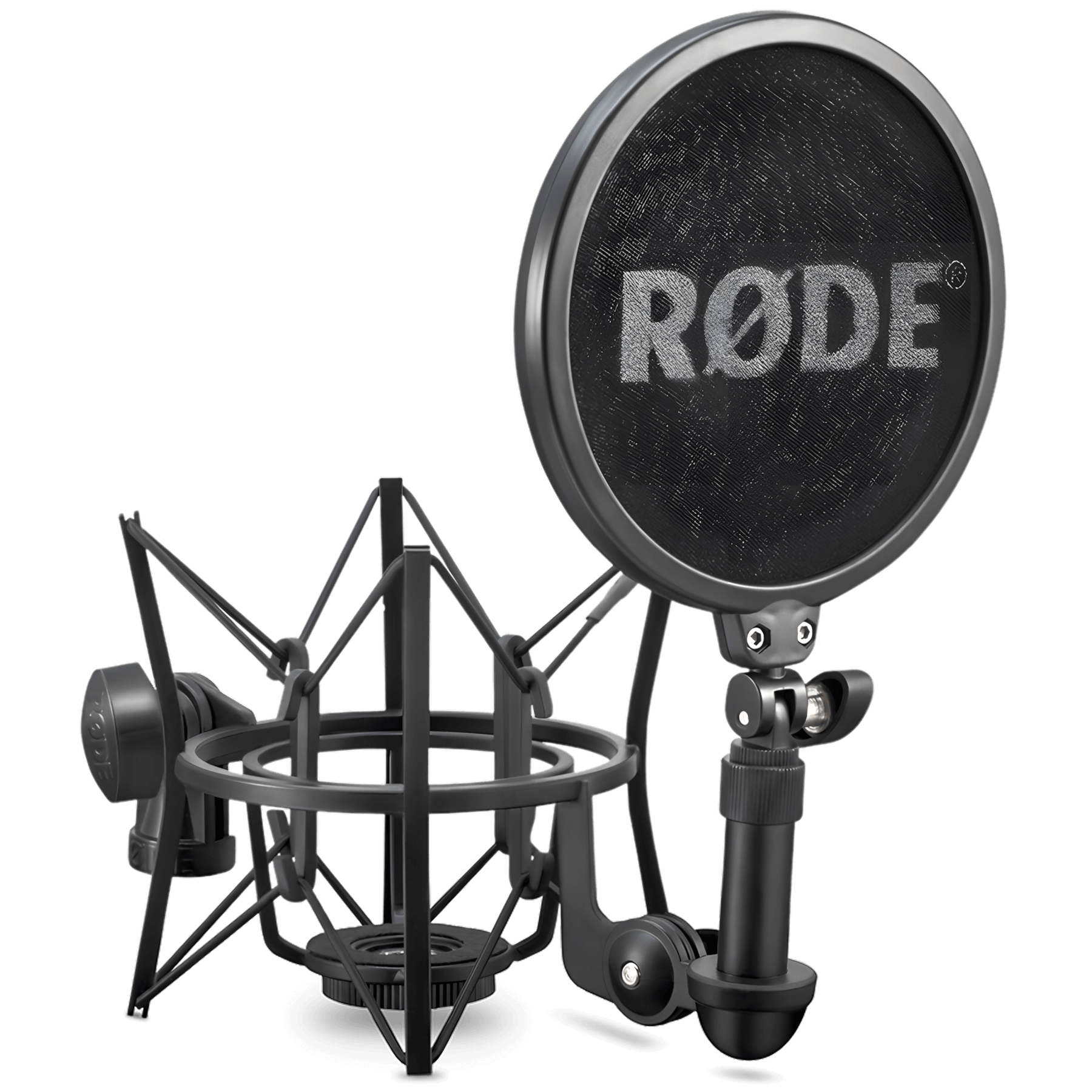 Suporte Rode SM6 Shockmount com Filtro Pop para Microfones Rode