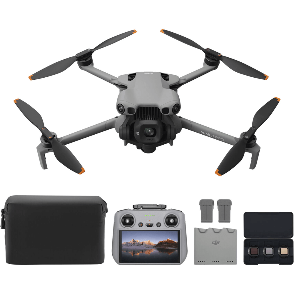 Drone-DJI-Mini-5-Pro-Fly-More-Combo-Plus-e-Controle-Remoto-RC-2 Drone-DJI-Mini-5-Pro-Fly-More-Combo-Plus-e-Controle-Remoto-RC-2