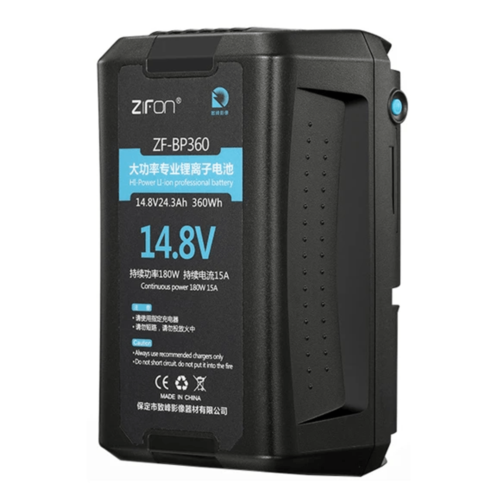 Bateria V-Mount Zifon ZF-BP360 360Wh 14.8V - WorldView