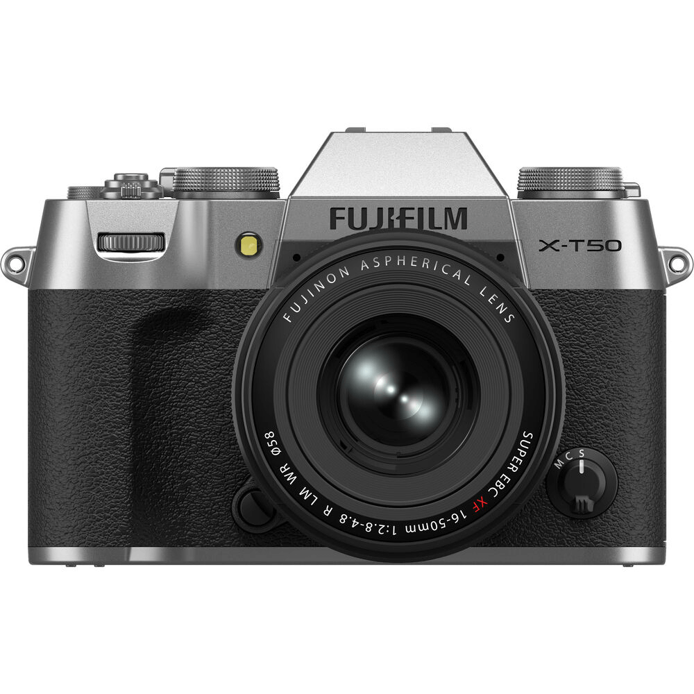 Camera-FujiFilm-X-T50-Mirrorless-Prata-Silver---Lente-XF-16-50mm-f-2.8-4.8-R-LM-WR Camera-FujiFilm-X-T50-Mirrorless-Prata-Silver---Lente-XF-16-50mm-f-2.8-4.8-R-LM-WR