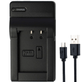 Carregador-BX1-para-Baterias-Sony-NP-BX1---M8--USB-