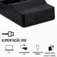 Carregador-NP-F-para-Baterias-Sony-NP-F550-NP-F750-NP-F960-NP-F970--USB-