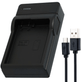 Carregador-USB-EN-EL14-para-Baterias-Nikon-EN-EL14--USB-