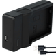 Carregador-USB-EN-EL14-para-Baterias-Nikon-EN-EL14--USB-