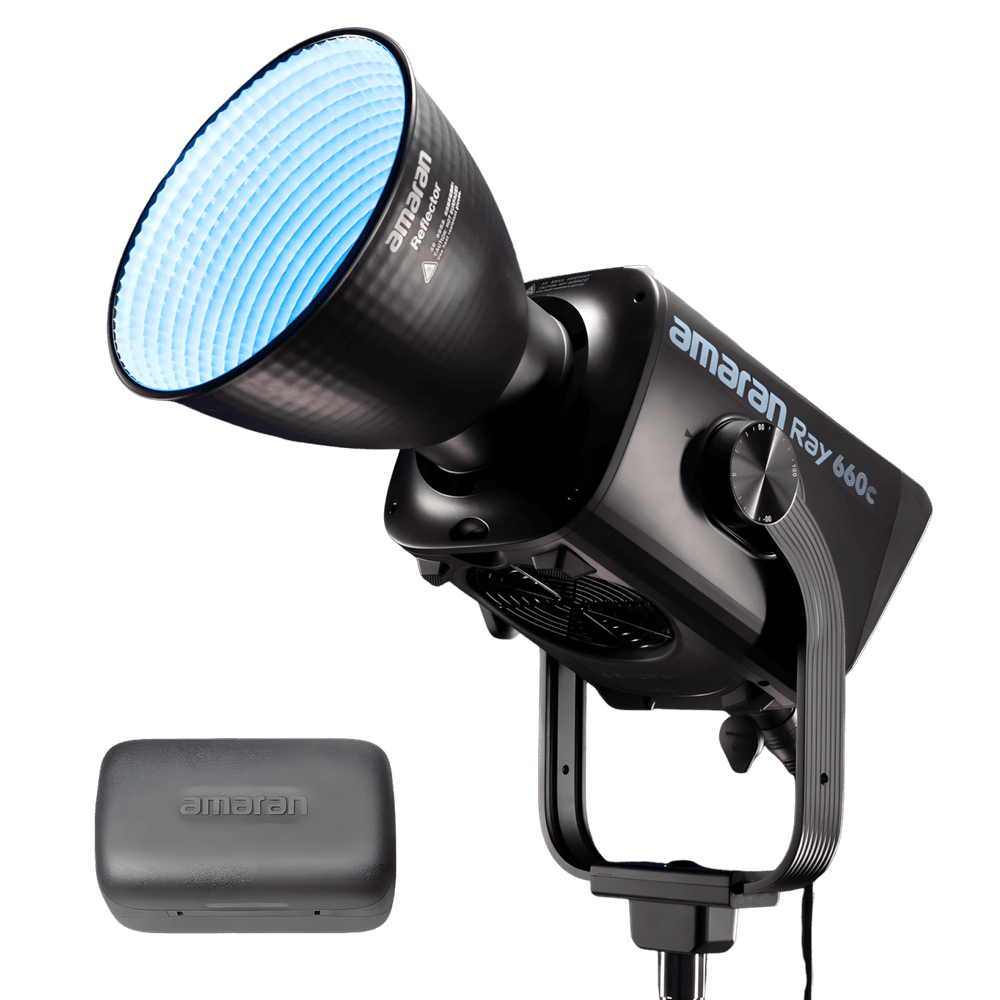 Iluminador-LED-Amaran-Ray-660c-RGB-Full-Color-COB-660W-IP54-Bowens--Bivolt- Iluminador-LED-Amaran-Ray-660c-RGB-Full-Color-COB-660W-IP54-Bowens--Bivolt-