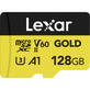 Cartao-MicroSDXC-128GB-Lexar-Gold-4K-280Mb-s-UHS-II---V60---U3---A1---Classe-10