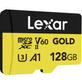 Cartao-MicroSDXC-128GB-Lexar-Gold-4K-280Mb-s-UHS-II---V60---U3---A1---Classe-10