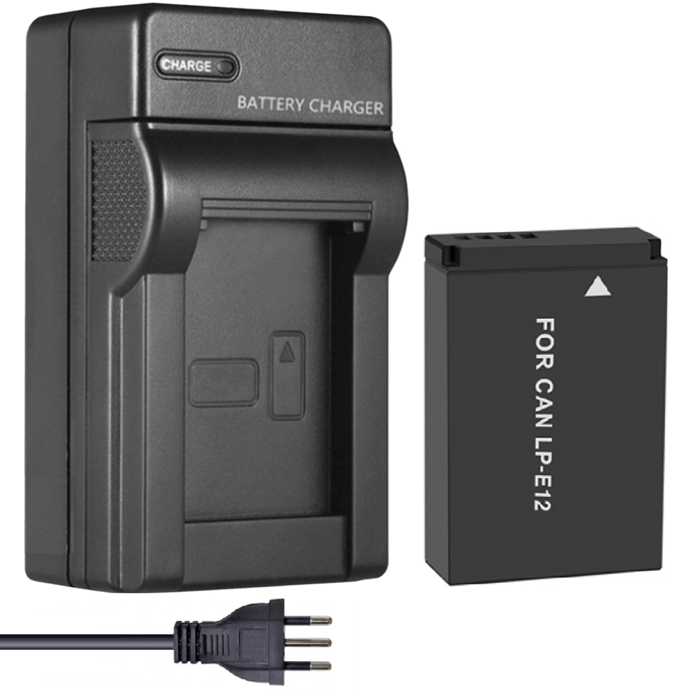 Kit-Bateria-LP-E12-e-Carregador-Caboor-LP-E8-USB Kit-Bateria-LP-E12-e-Carregador-Caboor-LP-E8-USB