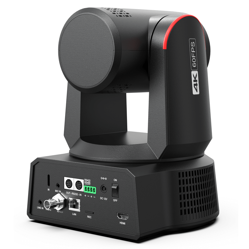 Câmera PTZ Broadcast UV470 NDI | HX3 12G-SDI Preta 31x - WorldView
