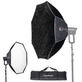 Softbox-Octogonal-Aputure-Light-OctaDome-120-com-Grid-e-Montagem-Bowens