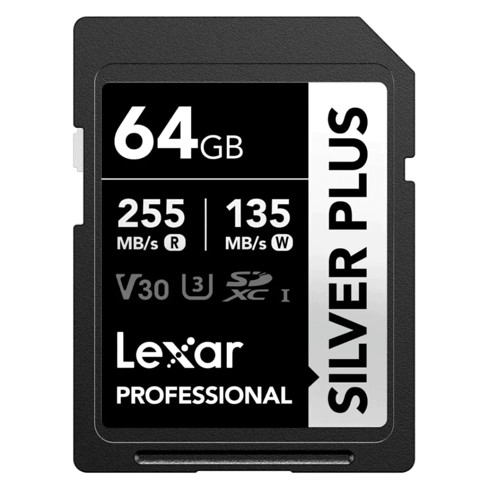 Cartao-SDXC-64Gb-Lexar-Silver-Plus-255mb-s-UHS-I---V30---U3---Classe-10 Cartao-SDXC-64Gb-Lexar-Silver-Plus-255mb-s-UHS-I---V30---U3---Classe-10