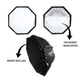 Softbox-Octagonal-Equifoto-Flip-65cm-com-Grade-Montagem-Bowens--2-