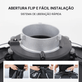 Softbox-Octagonal-Equifoto-Flip-65cm-com-Grade-Montagem-Bowens--5-
