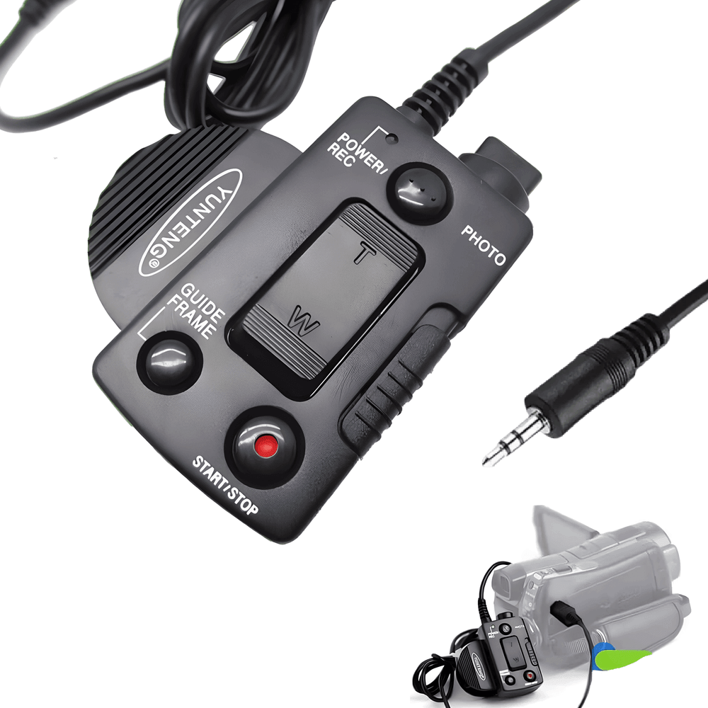 Controle-Remoto-LANC-2.5mm-Yunteng-RM-AV208-Zoom-Rec-para-Filmadoras-Sony Controle-Remoto-LANC-2.5mm-Yunteng-RM-AV208-Zoom-Rec-para-Filmadoras-Sony