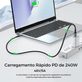 Cabo-USB-C-240W-40Gbps-USB4-Thunderbolt-4-8K-Gen3x2-E-Marker-2mts