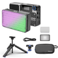 Kit-Painel-LED-Amaran-Ace-25c-RGB-Full-Color-25W-Light-RGBWW-com-Tripe-e-Difusor--Prata-