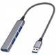 Hub-USB-Slim-4x-Portas-1x-USB-3.0-5Gbps---3x-USB-2.0