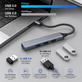 Hub-USB-Slim-4x-Portas-1x-USB-3.0-5Gbps---3x-USB-2.0