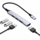 Hub-USB-Slim-4x-Portas-1x-USB-3.0-5Gbps---3x-USB-2.0