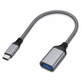 Cabo-OTG-USB-C-para-USB-3.0-Femea-Trancado-5Gbps-15cm