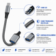 Cabo-OTG-USB-C-para-USB-3.0-Femea-Trancado-5Gbps-15cm