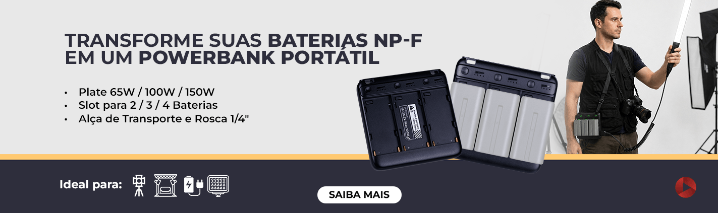 Desk Adaptador Bateria NP-F