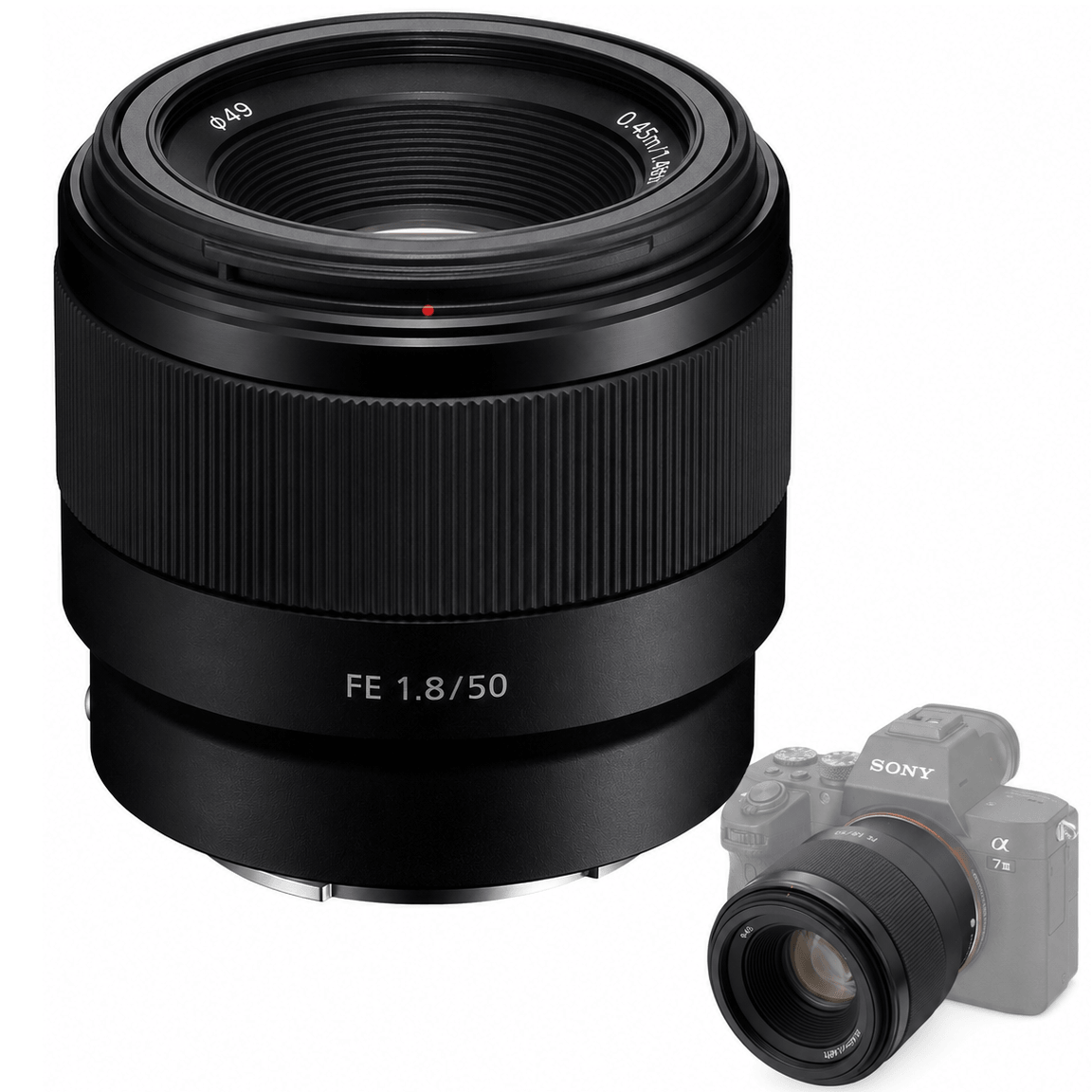 【美品】SONY FE 50 mm F1.8SEL50F18F 長期保証残４年 245945