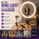 Kit-Ring-Light-LED-10----6--USB-com-Mini-Tripe-e-Suporte-para-Celular