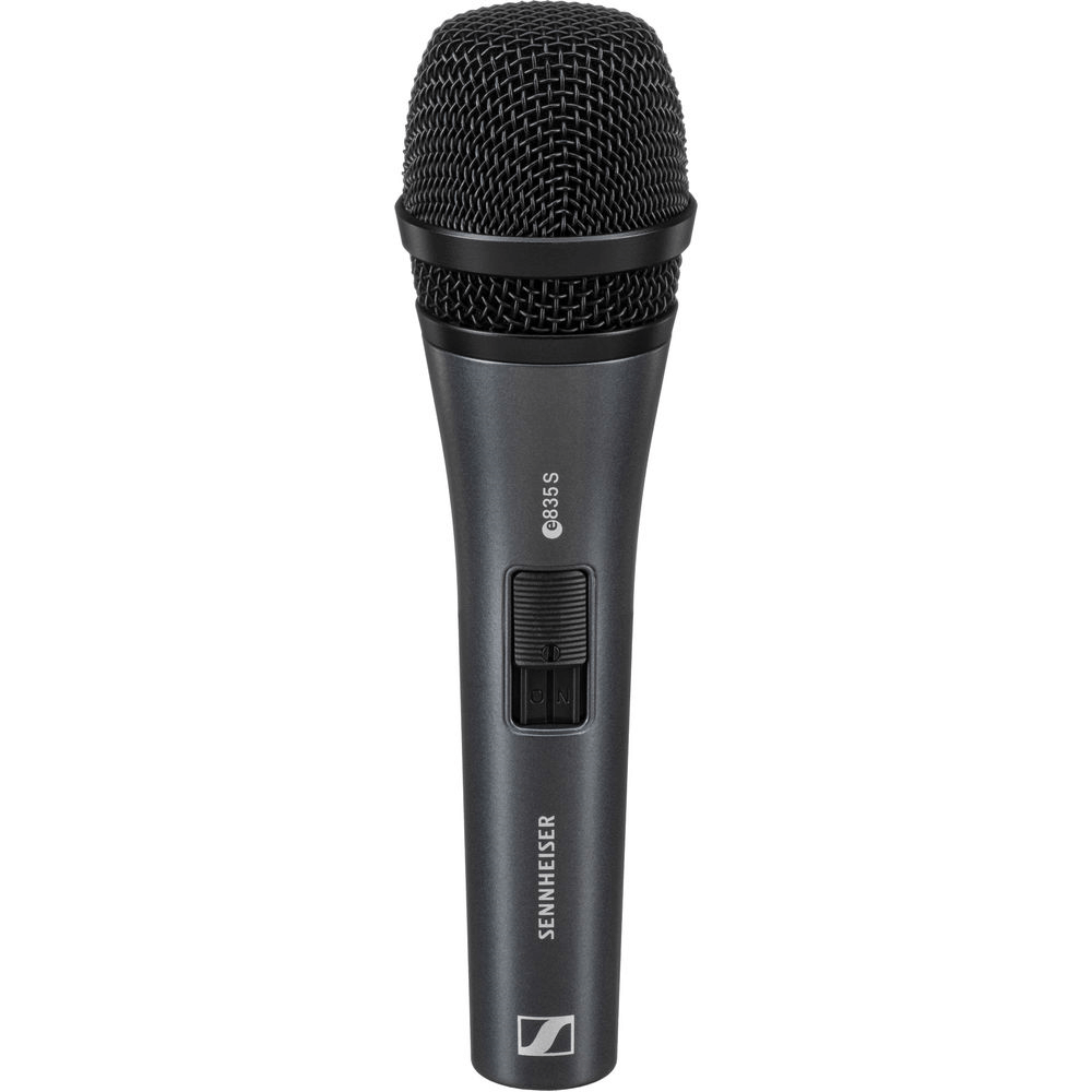 Microfone Sennheiser e835-S Dinâmico Cardioide XLR - WorldView