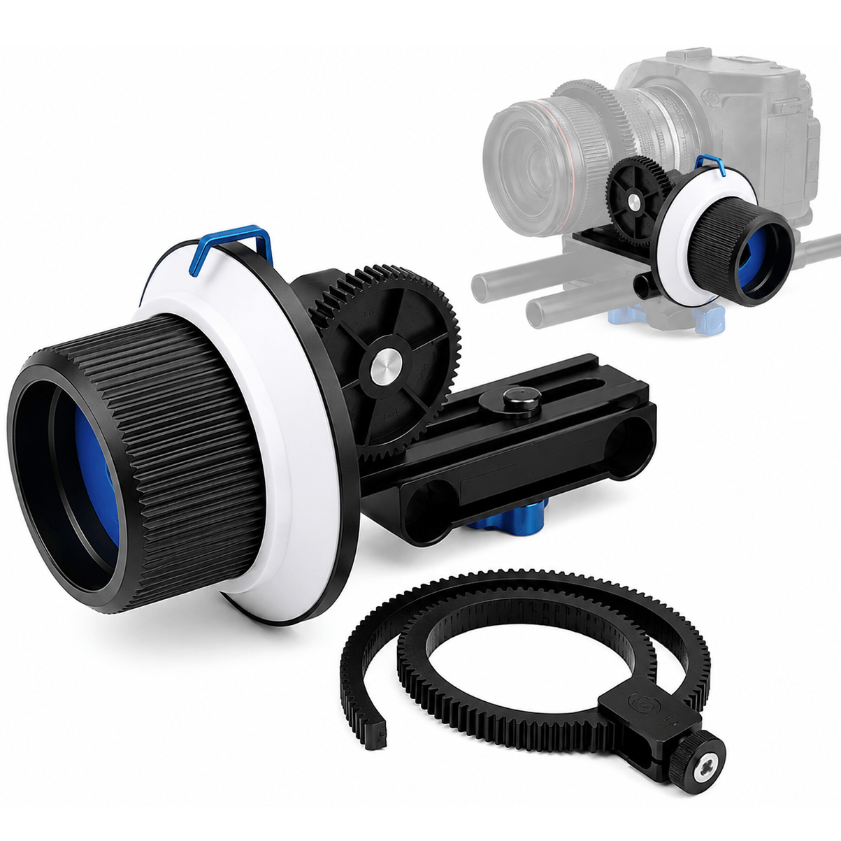 Follow Focus Finder F1 15mm com Correia | eMania - eMania Foto e Video